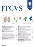 Journal of Thoracic and Cardiovascular Surgery